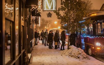 BYOB Holiday Lights Trolley Tour near Stonecliffe in Pittsburgh